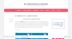 Desktop Screenshot of maconversionaujudaisme.com